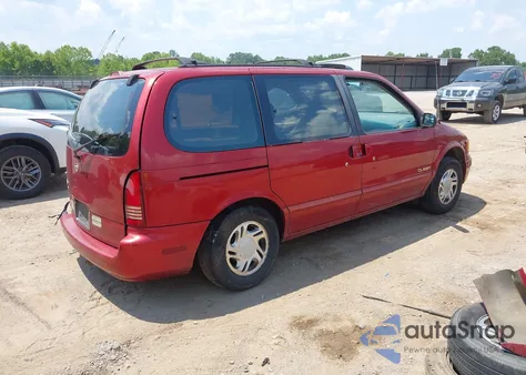 1996 Nissan Quest Xe/Gxe z USA, uszkodzony, nr VIN 4N2DN11W3TD840067